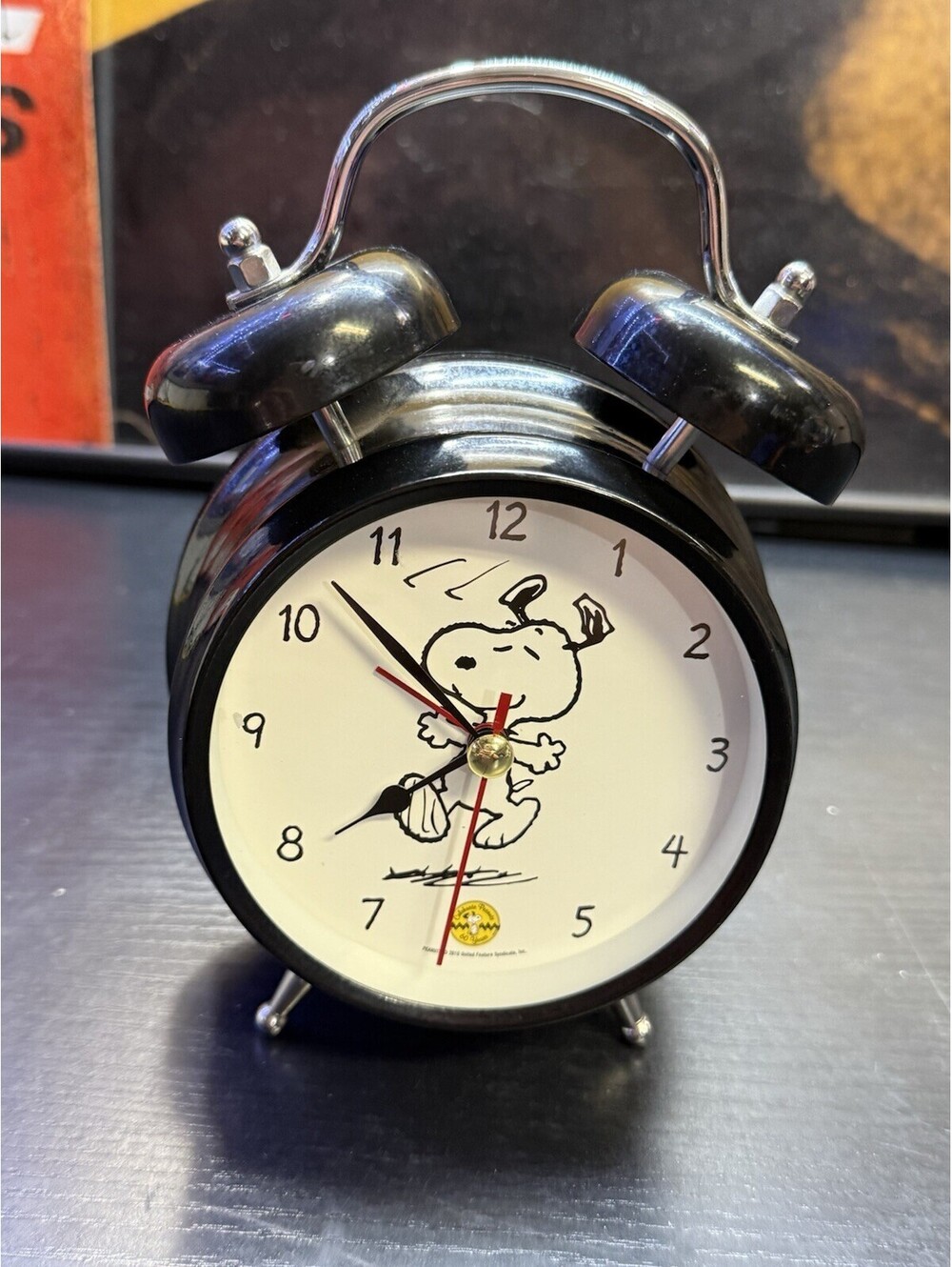The Original Snoopy Peanuts Wacky Waker Bedside Alarm Sound Clock